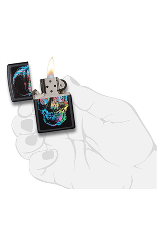 Zippo Çakmak 28042-000004 218 Zippo Skull