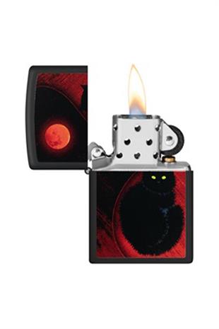 Zippo Çakmak 48453-099400 Black Cat Design