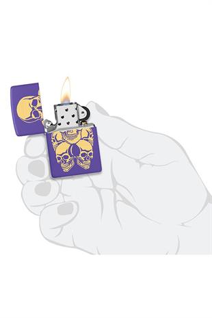 Zippo Çakmak 48783-109819 Skulls Design