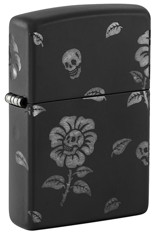 Zippo Çakmak 48931-111811 218C Flower Skulls Design