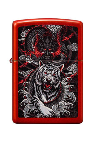 Zippo Çakmak 48933-111985 49475 Dragon Tiger Design