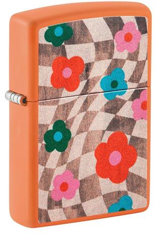Zippo Çakmak Wavy Flower Design 48718-109162