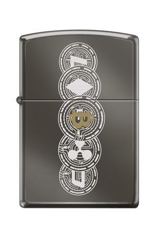 Zippo Çakmak 250-106461 Bit Coin Design
