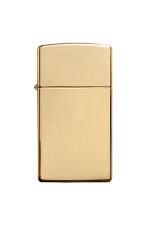 Zippo Çakmak 1654B-000157 High Polish Brass Slim Brass WO/S B