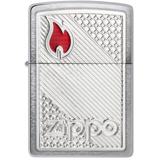 Zippo Çakmak 200 Zippo Tiles Emblem 48126-098034