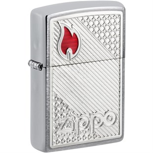 Zippo Çakmak 200 Zippo Tiles Emblem 48126-098034