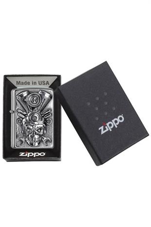 Zippo Çakmak 2005716 Engine Skull