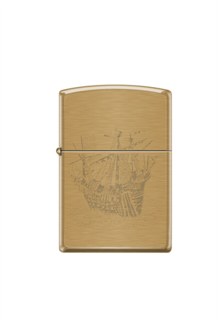 Zippo Çakmak 204B-069487 Vintage Ship Design