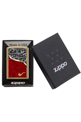 Zippo Çakmak 204B-096351 Black And Gray Venetian