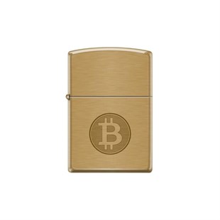 Zippo Çakmak 204B Bit Coin Design 204B-088019