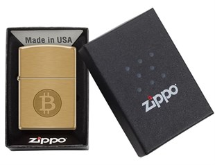 Zippo Çakmak 204B Bit Coin Design 204B-088019