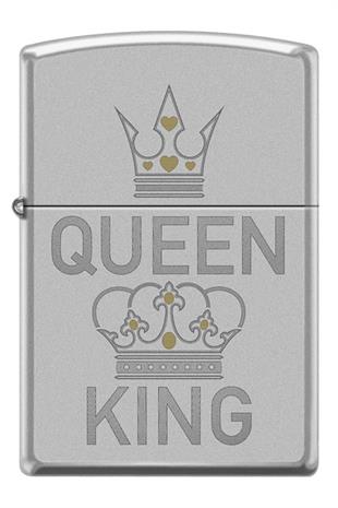 Zippo Çakmak 205-107364 King Queen Design