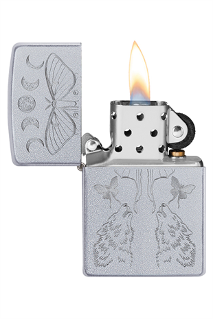Zippo Çakmak 205 21 Pfspr Butterfly & Wolf Design 49591