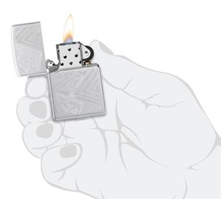 Zippo Çakmak 205 Lined Arrows Design 46481-121930