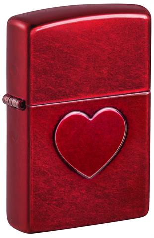 Zippo Çakmak 21063 Stamped Heart Design 46588-119889