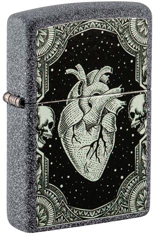 Zippo Çakmak 211 Hearts Design 48720-109152
