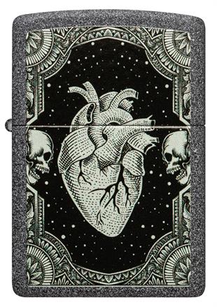 Zippo Çakmak 211 Hearts Design 48720-109152