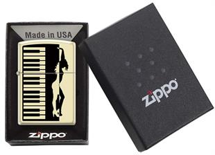 Zippo Çakmak 216 Piano Key Girl 216-062505