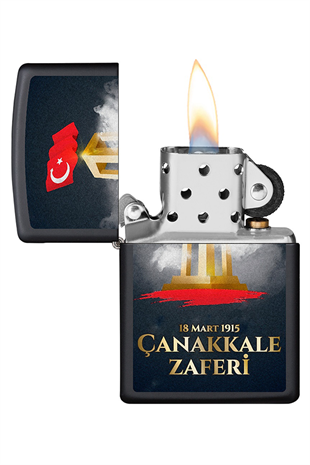 Zippo Çakmak 218-083738 Victory of Canakkale Design
