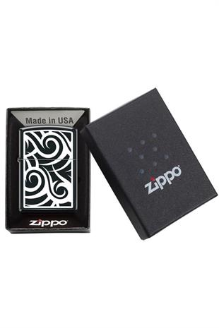 Zippo Çakmak 218-087916 White Pattern Design