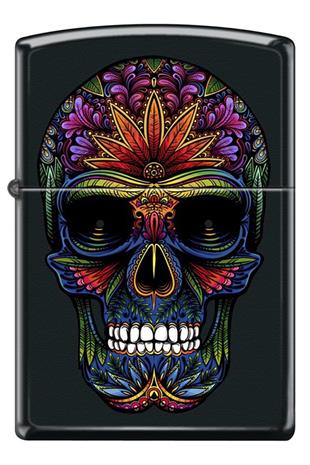 Zippo Çakmak 218-106481 Sugar Skull Tatoo