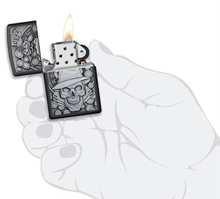 Zippo Çakmak 218 Gambling Skull 49183-078935