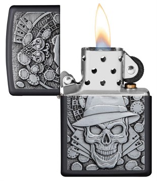 Zippo Çakmak 218 Gambling Skull 49183-078935