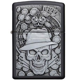Zippo Çakmak 218 Gambling Skull 49183-078935