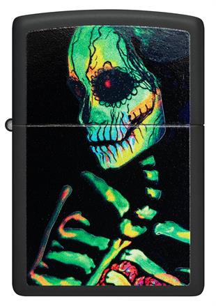 Zippo Çakmak 218 Glowing Skull Design 48761-109141