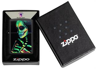 Zippo Çakmak 218 Glowing Skull Design 48761-109141