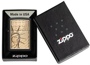 Zippo Çakmak 218 Liberty And Flag Emblem 48921-114536