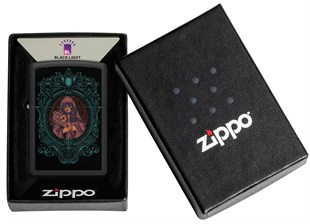 Zippo Çakmak 218 Sugar Skull Woman Design 48831-127466