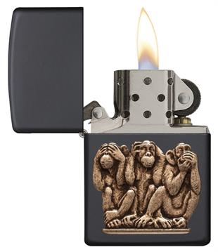 Zippo Çakmak 218 Three Monkeys 29409-000004