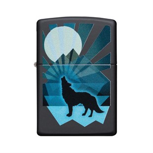 Zippo Çakmak 218 Wolf And Moon Design 29864-069954