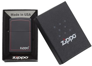 Zippo Çakmak 218Zb Reg Black/Z-Brdr 218Zb-000056