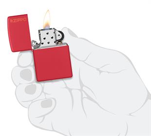 Zippo Çakmak 233Zl Zippo Logo Red 233Zl-000052