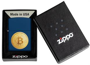 Zippo Çakmak 239 Bitcoin Texture Design 48068-127438