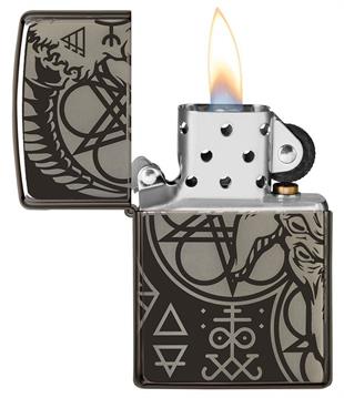 Zippo Çakmak 24756 Occult Design