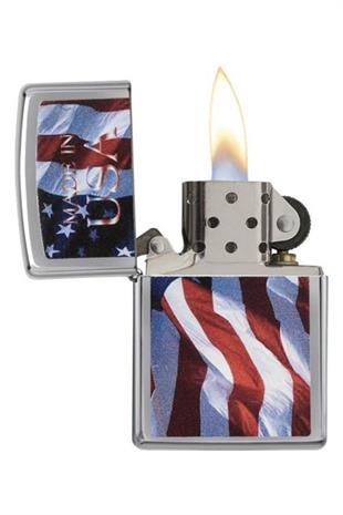 Zippo Çakmak 24797-000004 Made In USA Flag
