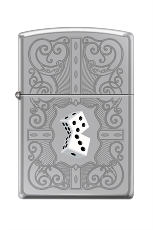 Zippo Çakmak 250-096160 Dazzling Dice In White