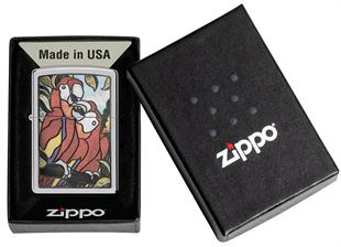 Zippo Çakmak 250 Parrot Design 46142-114554