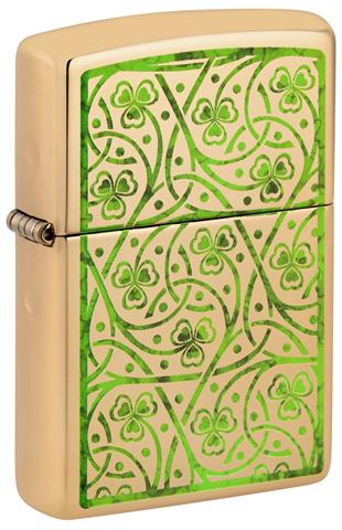Zippo Çakmak 254B Clover Design 48806-111364