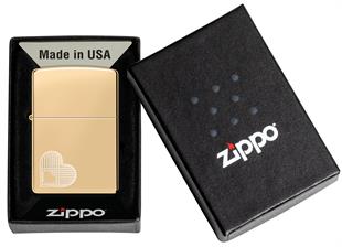 Zippo Çakmak 254B Double Heart Design 46281-117270