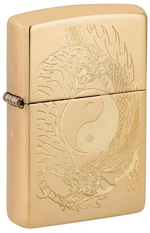 Zippo Çakmak 254B Tiger Dragon Design 49024-073188