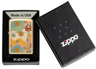 Zippo Çakmak 254B Zippo Flower Power 48503-103340