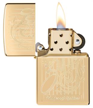 Zippo Çakmak 254B Zippo Windproof Lighter Design 46568-120466