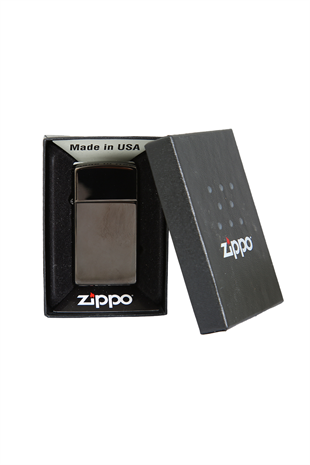 Zippo Çakmak 28123-000004 Slim Ebony