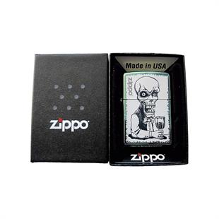 Zippo Çakmak 28129 Skeleton Bartender Design 28679-000004