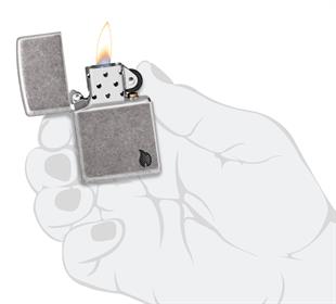 Zippo Çakmak 28973 Armor Series Flame 46399-117561