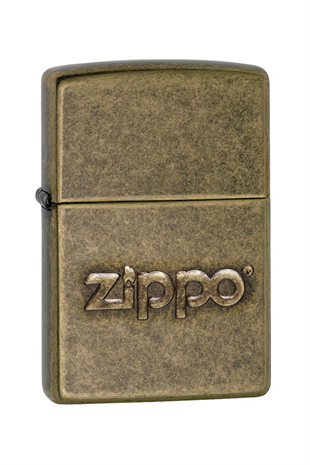 Zippo Çakmak 28994-000003 Zippo Stamp Antiqued Brass